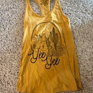 Yee Yee Women's Yellow Tank Top